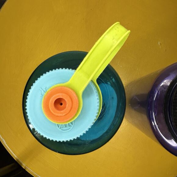 2 Pack Nalgene Wide Mouth 32 oz. Water Water Narrow Mouth Purple Blue - Picture 8 of 11